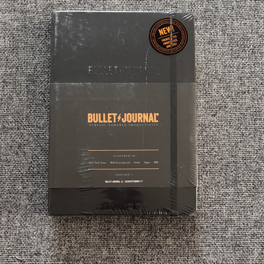 Black Bullet Journal Edition 2 Notebook